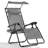 Zero Gravity Chair, Folding Recliner Outdoor Patio Lounge Chair With Adjustable Sunshade and Cup Holder Tray-576054152