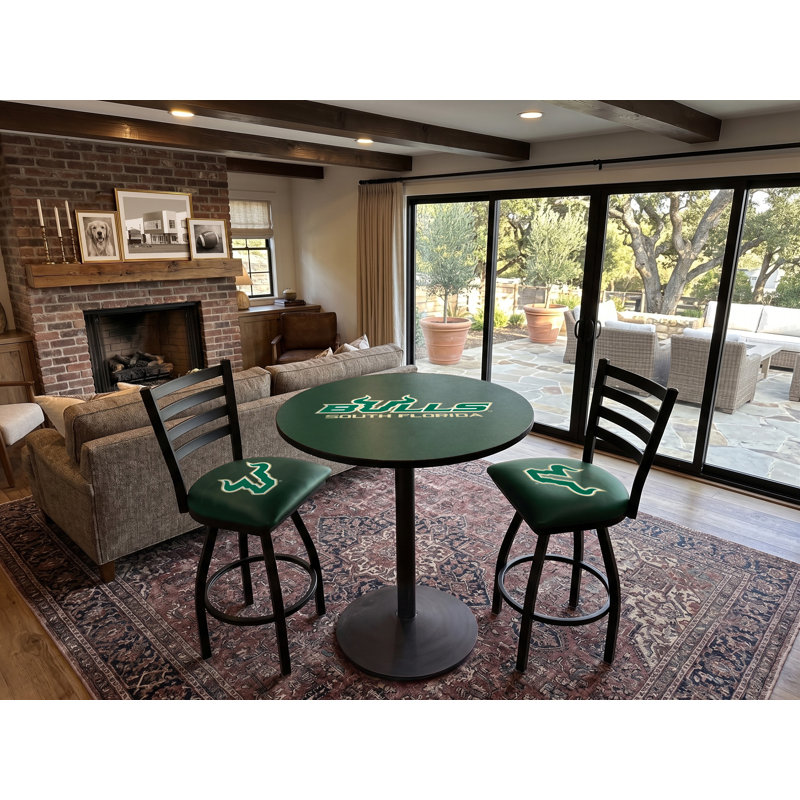NCAA Swivel 30" Bar Stool, South Florida Bulls