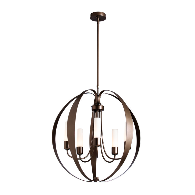 Pomme 5 - Light Outdoor Pendant, Coastal Bronze, Opal Glass
