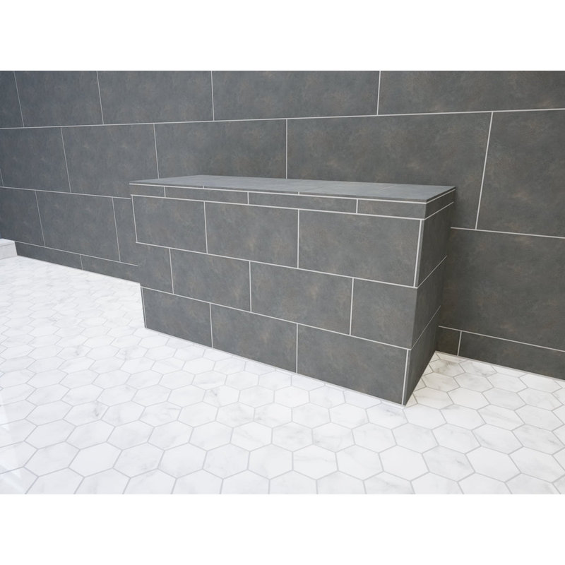 Contractor Supply Warehouse Shower Bench , 18" H x 46" W x 12" D