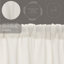Layden 100% Cotton Semi Sheer Curtain Pair