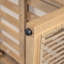 Causeuse d'extérieur en corde de bois d'acacia avec coussins Rona