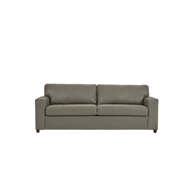 Canapé en cuir véritable 85 po Ilmo