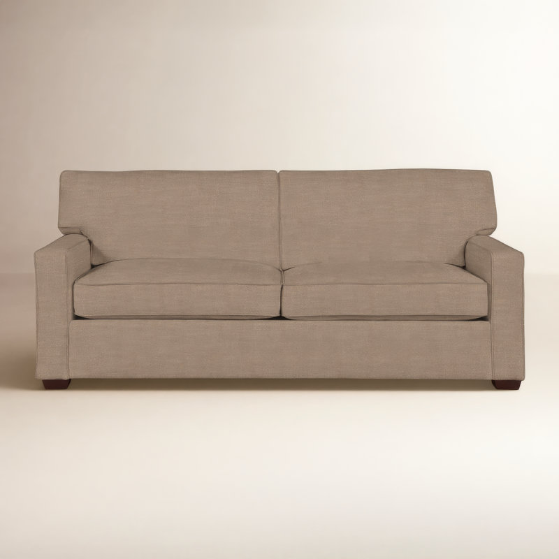 Taylor 88'' Upholstered Sofa, Apollo Alpaca Boucle