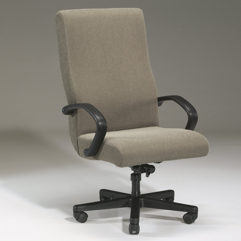 Fauteuil de conférence, Williamsburg, Noyer, Verrouillage d'inclinaison inclus
