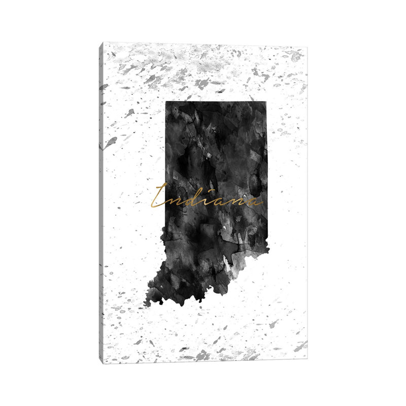 Indiana - Wrapped Canvas Painting, 66.04 cm H x 45.72 cm W