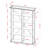 Calton Etagere Bookcase-1600590550