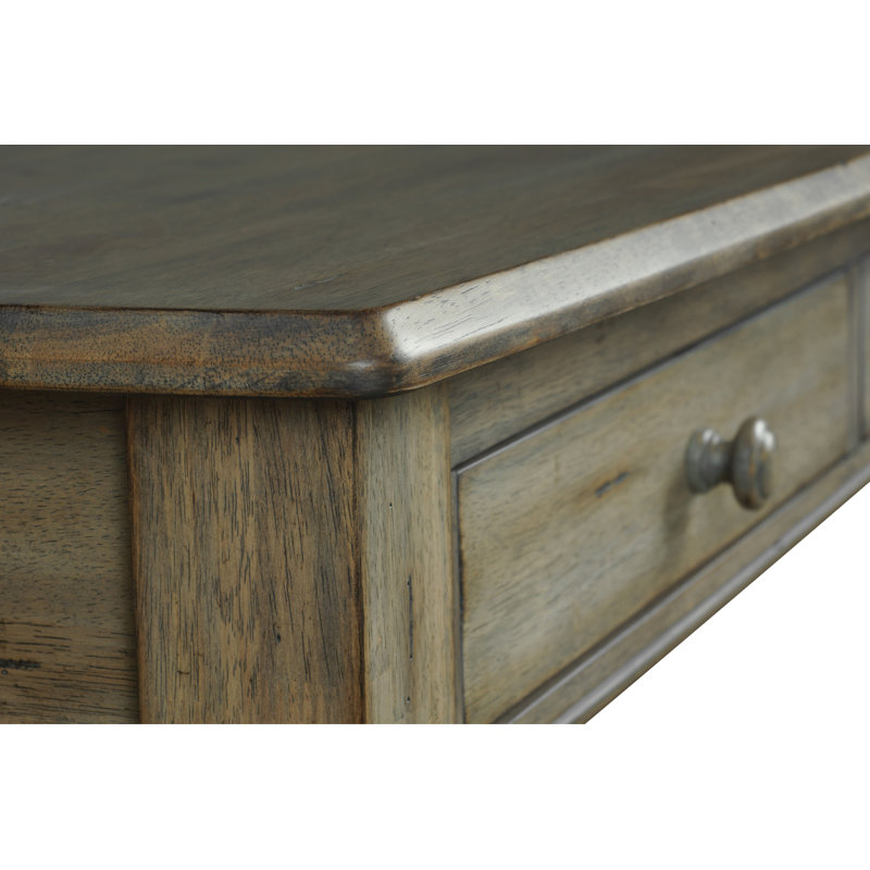 Table basse avec rangement Leta, Gris brunâtre