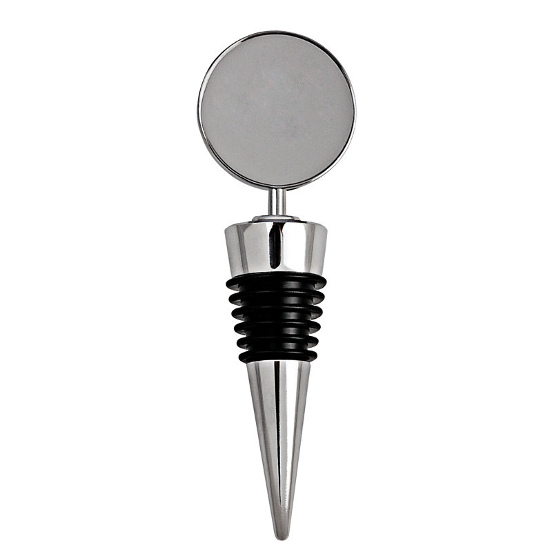 Silver Proof JFK Half Dollar Coin Wine Stopper