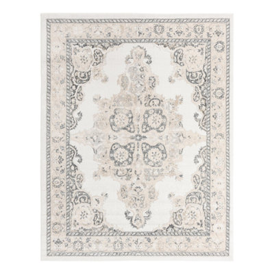 Tapis ivoire Anjelita