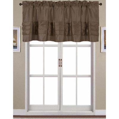 Stolz Solid Colour Tailored Window Valance