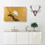 Heron On A Willow Tree Branch by Maruyama Okyo - Wrapped Canvas Painting-55359652