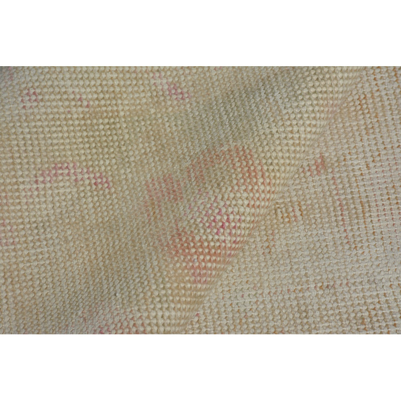 Tapis turc, tapis frais, tapis oriental, tapis rétro, tapis orange de 4,1 x 7,1 pi