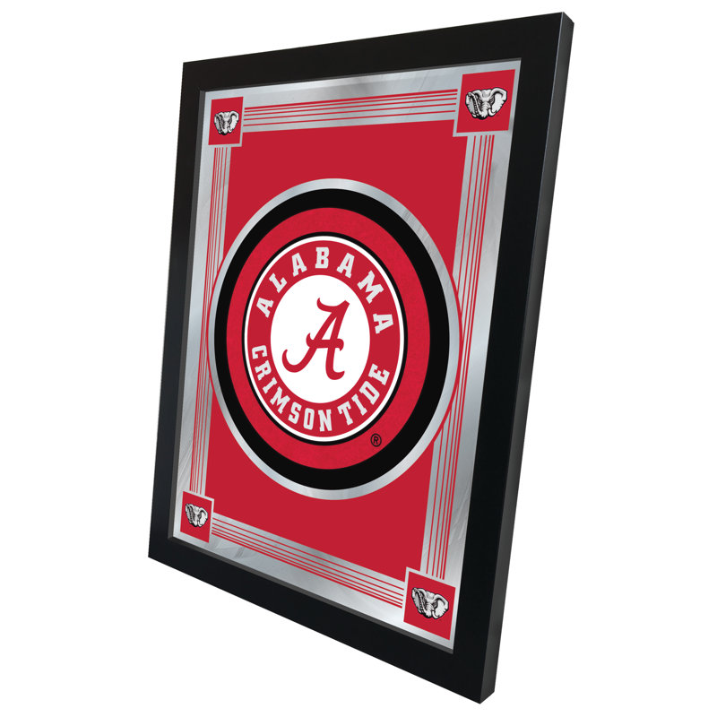 NCAA Logo Mirror, impression encadrée, Alabama