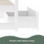 Twin Size Platform Bed, With Two Drawers-1005725861