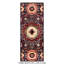 Hand-Knotted High-Quality Navy, Red, and Beige Runner