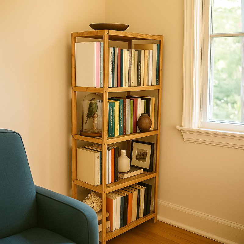 Bibliothèque étagère à livres Fulford, (3 plateaux) 39" H x 21" W x 12" D