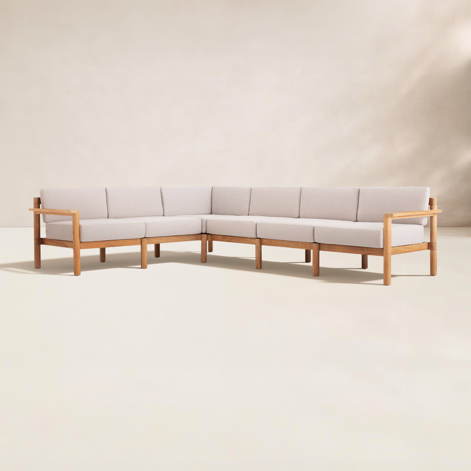Haven 114" Sunbrella® Patio Sofa, Sunbrella Ashe