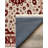 Isabel Collection Digital Print Cotton-Polyester Beige Red Oriental Rug-1974205178