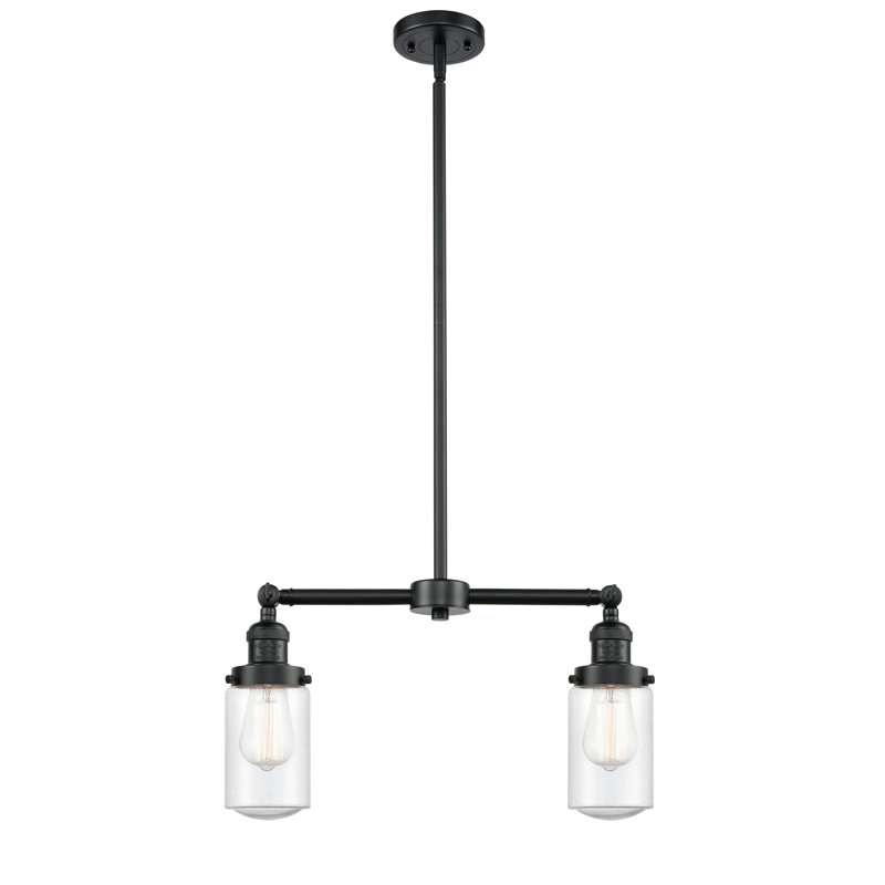 Saroyan 2 - Light Kitchen Island Pendant, Seedy, Oil Rubbed Bronze