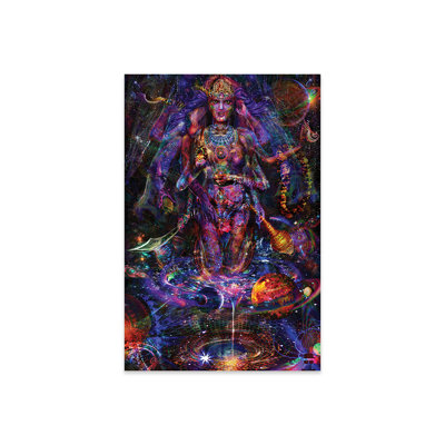 Kali sur plastique / acrylique par Jumbie, peinture