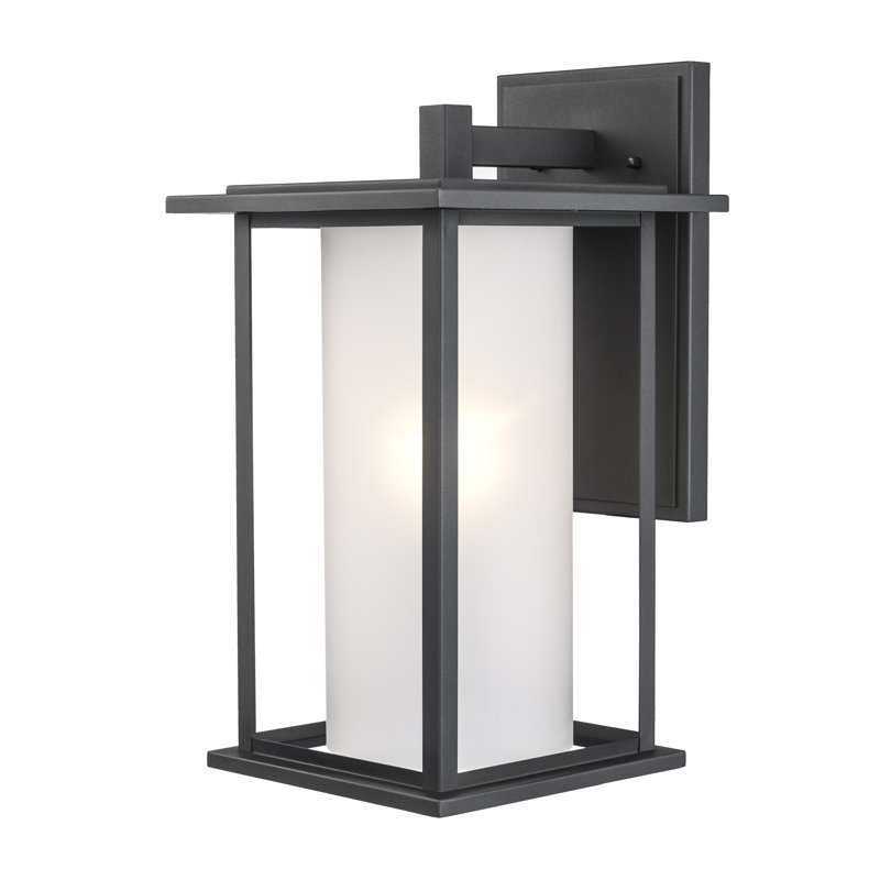 Lanterne murale d'extérieur Shaakar, H 17,9 po x l 10 po x P 10,9 po