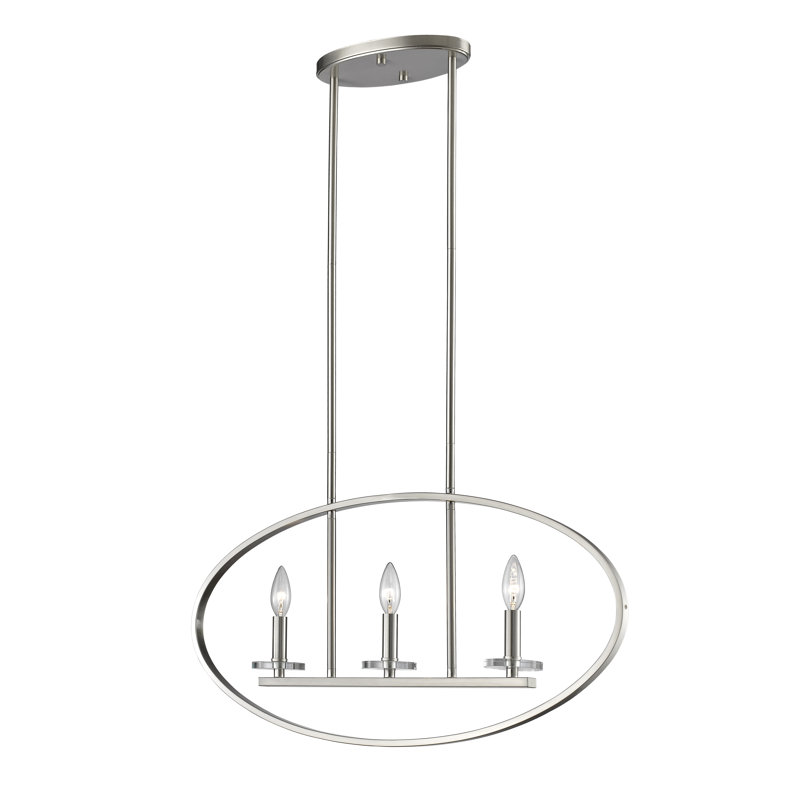 Kunin 3 - Light Pendant, Brushed Nickel
