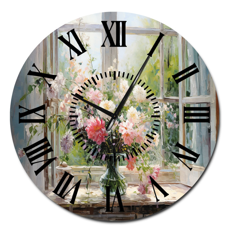 Horloge murale Delicate, Surdimensionné