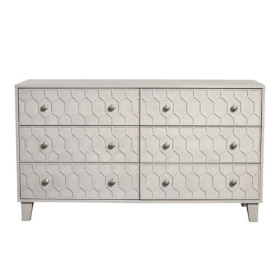 Commode double 6 tiroirs l 60 po
