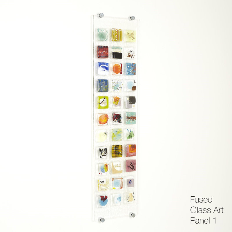 Fused Glass Art Panel 1