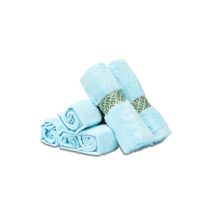 Rayon From Bamboo Washcloth, Blue