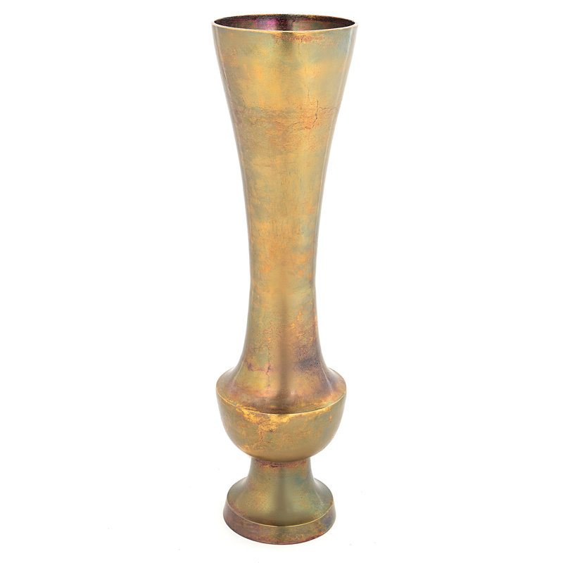 Metal Table Vase, 74cm H x 19cm W x 19cm D