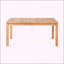 Table de salle à manger d'extérieur extensible en bois d'acacia