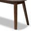 Banc en bois massif Cronin-28199600