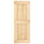 Porte vidaXL en bois de pin massif naturel 31,50 x 82,68 NARVik-125411977-130473446