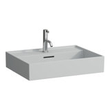 Countertop Washbasin, Ground Bottom, 4.75"H x 13.38"W x 17.69"D