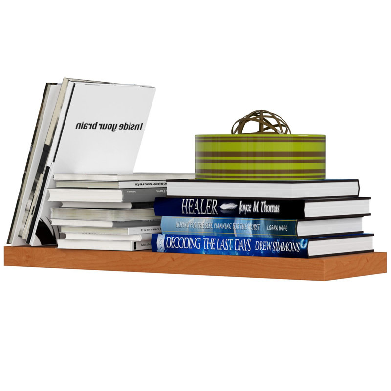 Rosezina Floating Shelf, 3.2cm H x 60cm W x 20cm D