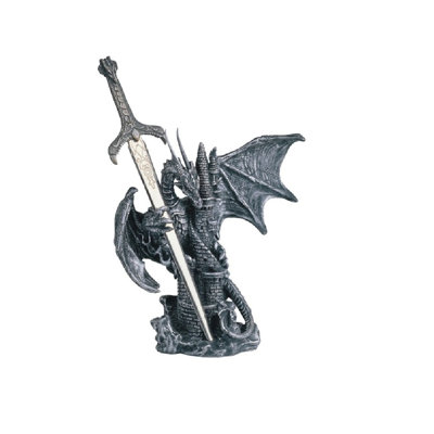 Dolson Dragon with Sword and Castle