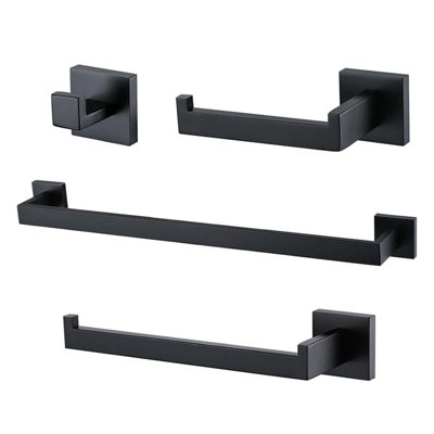 4 - Piece Bathroom Hardware Set