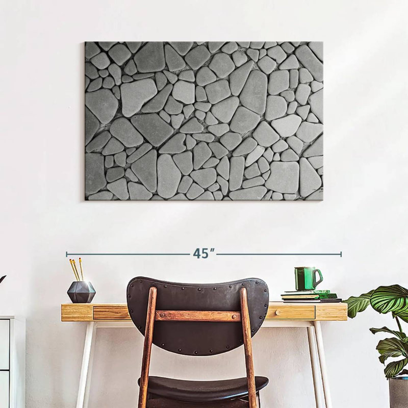Motif de mosaïque Lilie Stone, H 26 po x l 39 po