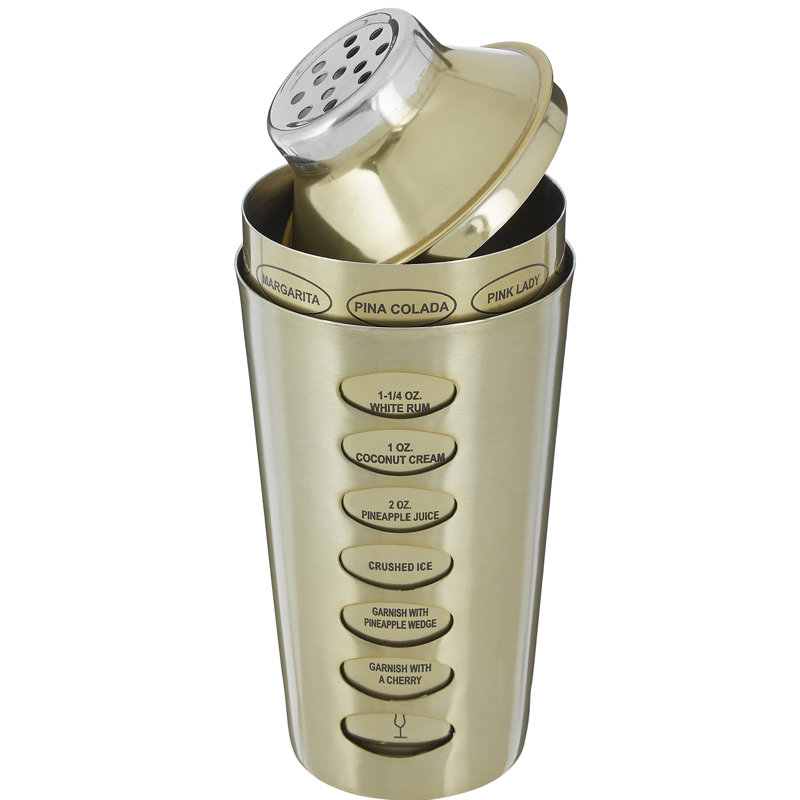 Eoin Stainless Steel Ashtray, Brass