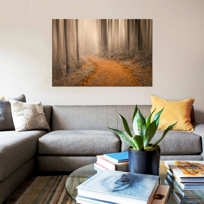 «Through the Woods IV» par Don Schwartz, reproduction de photo sur toile tendue, H 26 po x l 40 po x P 1,5 po, Toile tendue