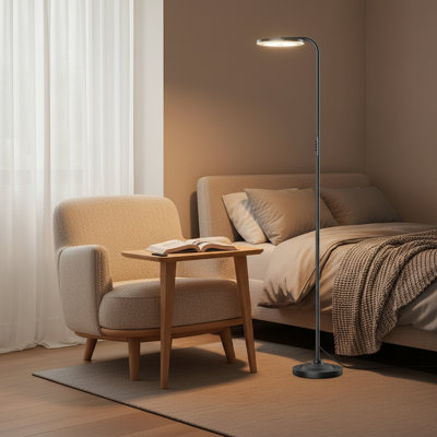 175.5cm Black Novelty Floor Lamp