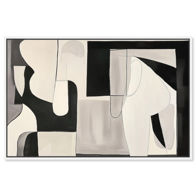 Shadow Play I Canvas Modern Abstract par Art Remedy