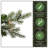 Nordic Flocked Pre-Lit Spruce Christmas Tree-649343712
