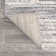 Whitbyston Loom Modern Strie' Gray/Blue/Orange Rug
