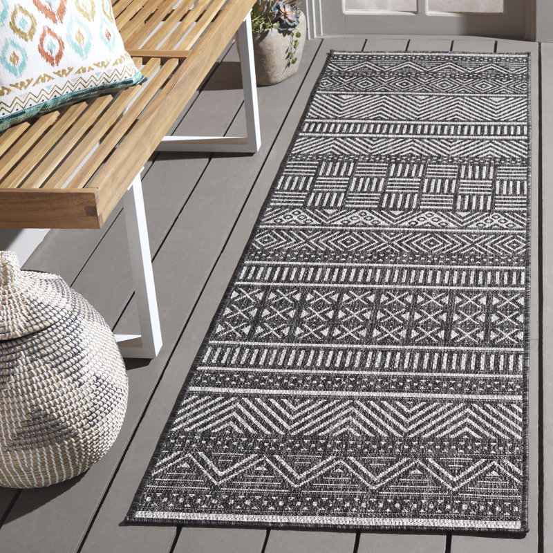 Tapis d'intérieur / extérieur Korinn Performance, Tapis de couloir 2 pi 2 po x 8 pi
