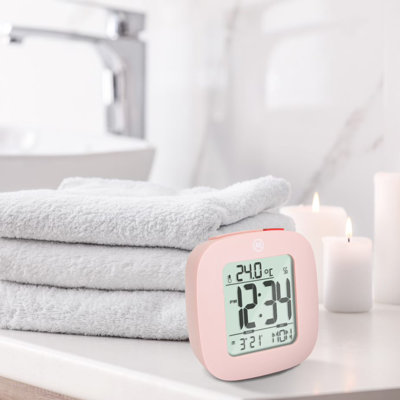 Modern & Contemporary Digital Electric Tabletop Clock with Alarm