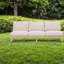Ensemble de cordes en bois d'acacia 5 pièces Modern Modern Patio Sofas