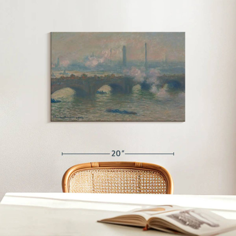 Lilie Waterloo Bridge, 16" H x 24" W